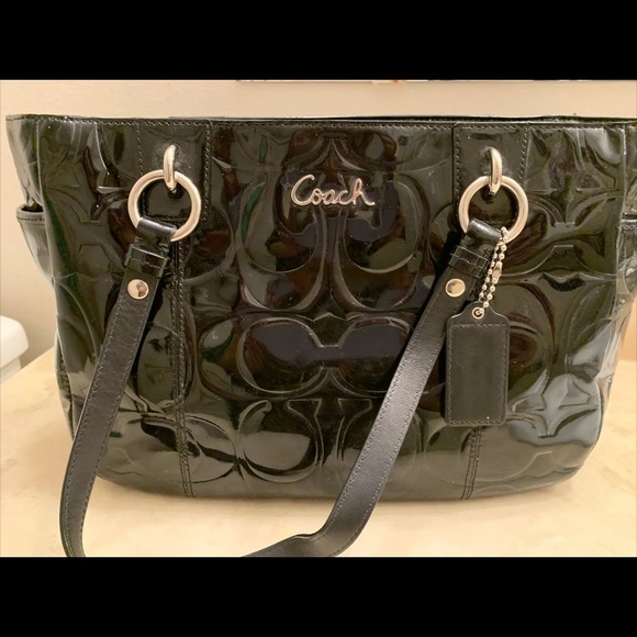 Coach leather bag - Picture 1 of 11